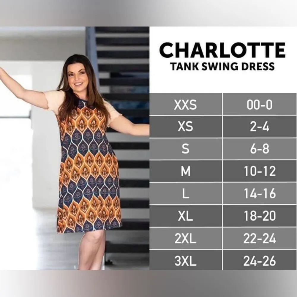 NWT LulaRoe Charlotte Dress - Image 5