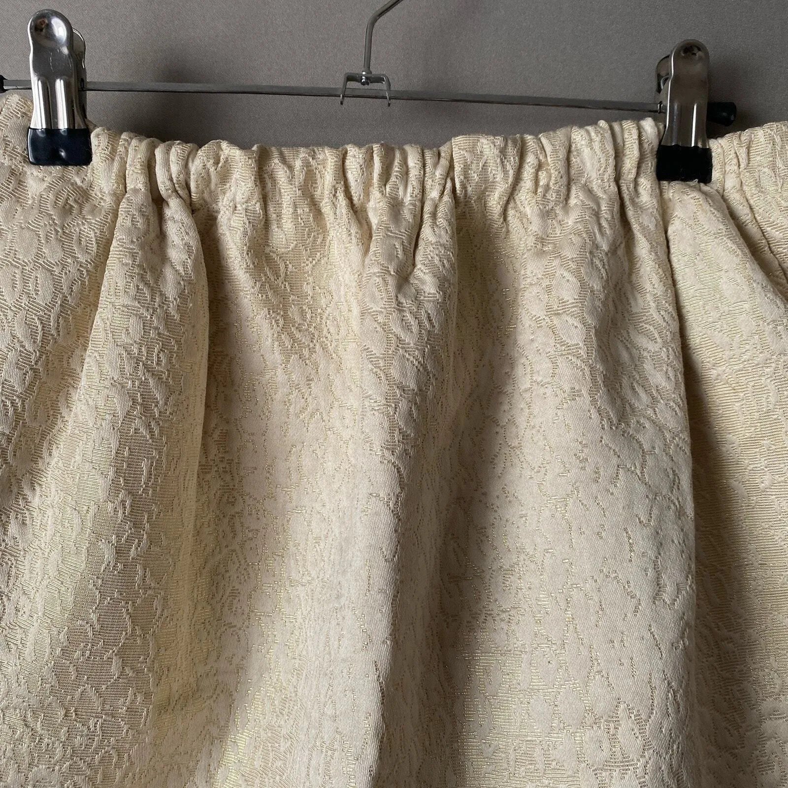 Pins & Needles sz S metallic gold threaded‎ skirt - Image 2