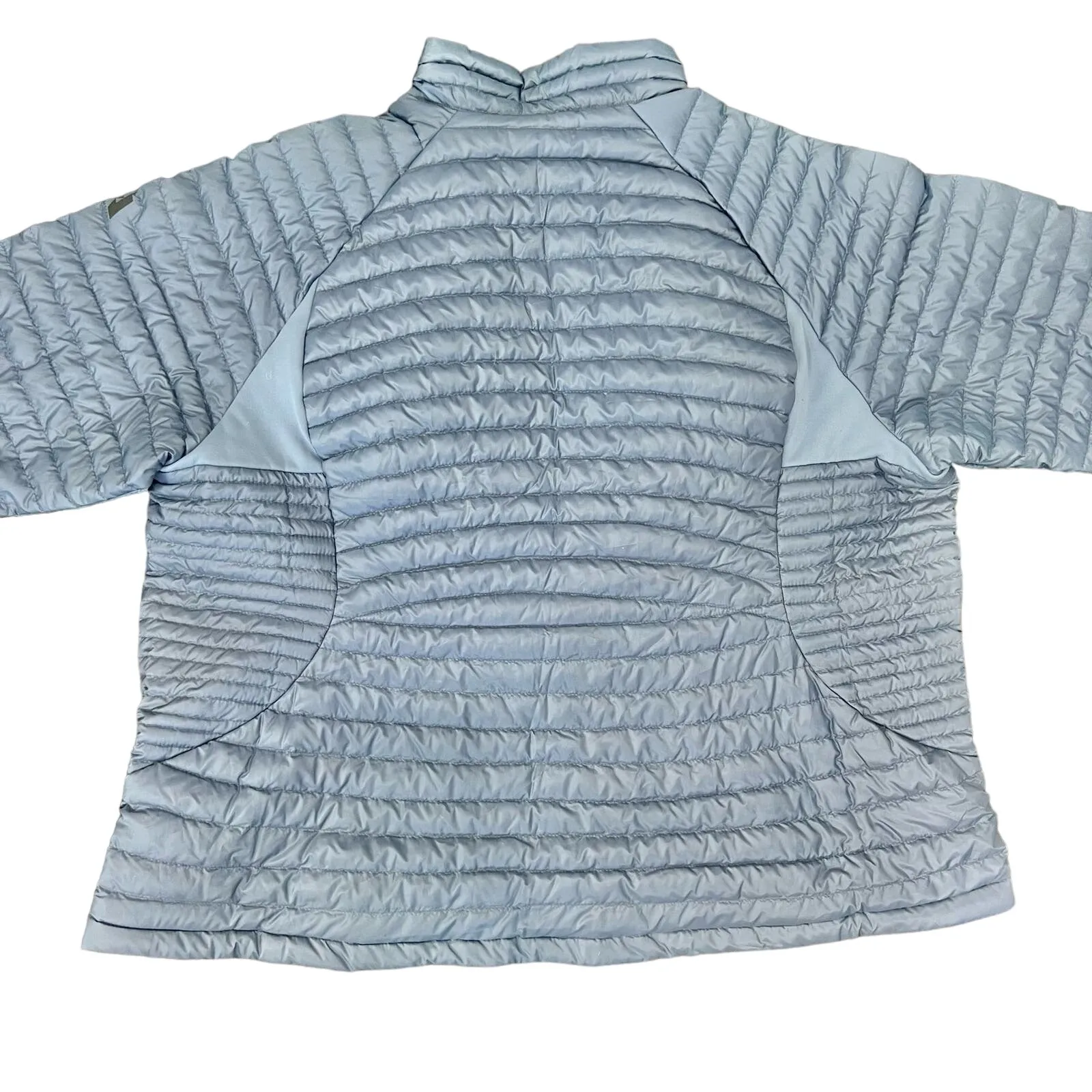 Eddie Bauer Dusty Blue MicroTherm 2.0 Down Collared Jacket Plus Size 3X NEW Tags - Image 8