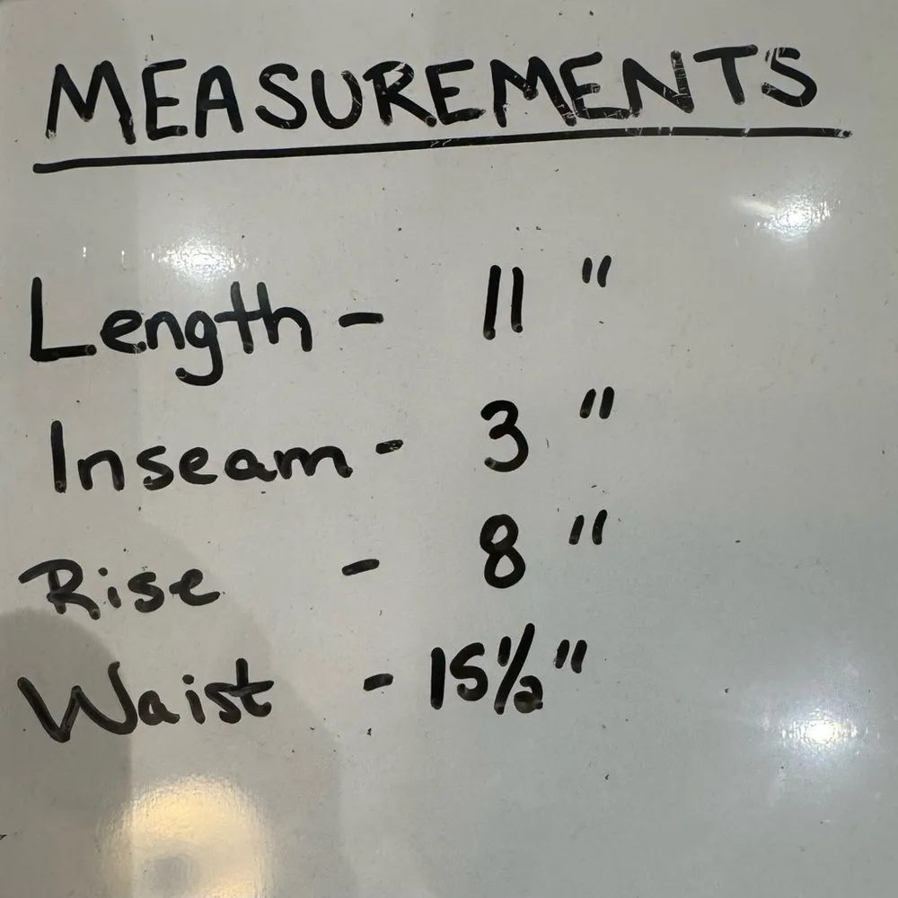Vintage 00s J.Crew Chino Low Rise Mini Khaki Shorts Size 2 - Image 5