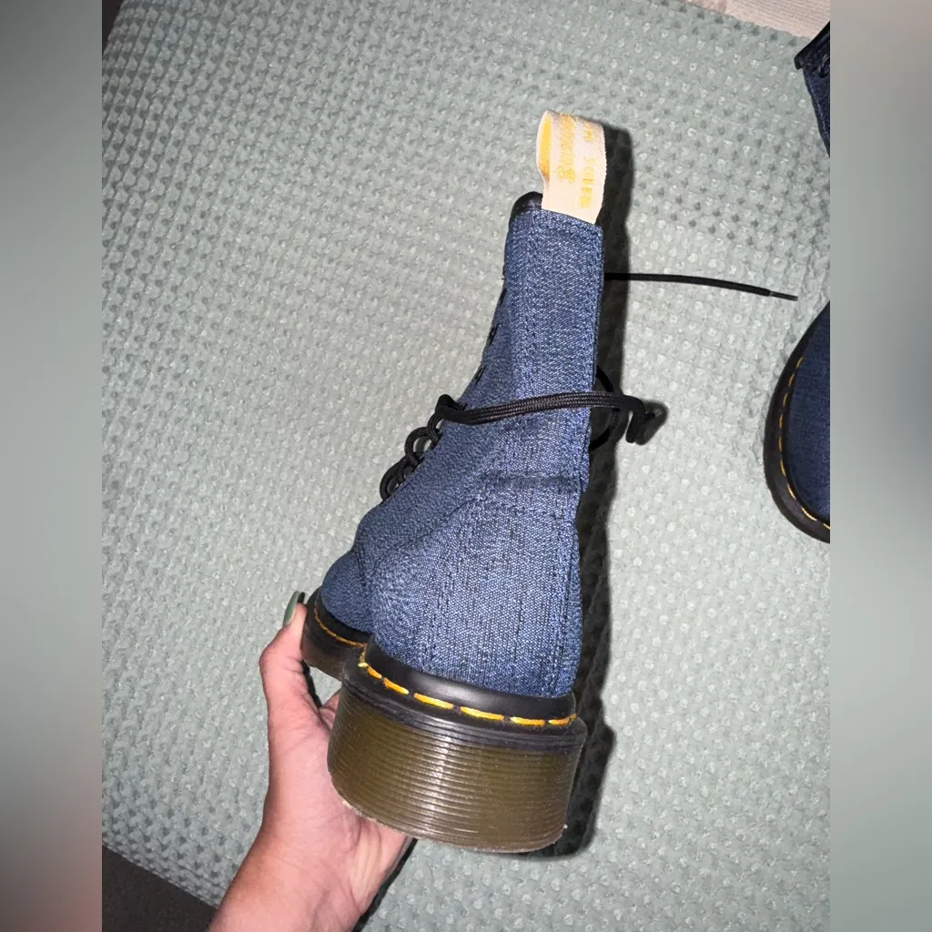 New Denim Dr.Martens (Rare!!!)
Size 7 - Image 3