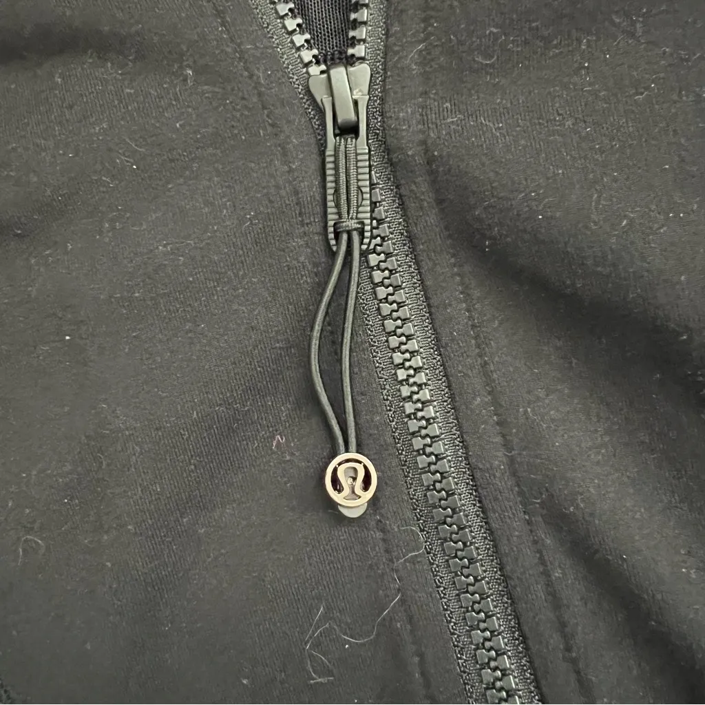 Womens Lululemon Athletica Define Black Zip Up Workout Golf Pickleball Jacket 10 - Image 6