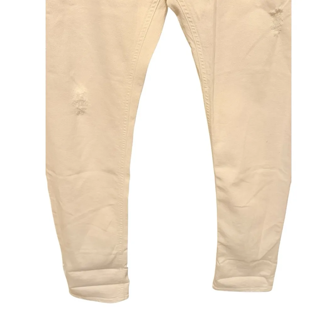 Black Orchid Button‎ Up Destroyed Jeans nwt White Size 28 - Image 3