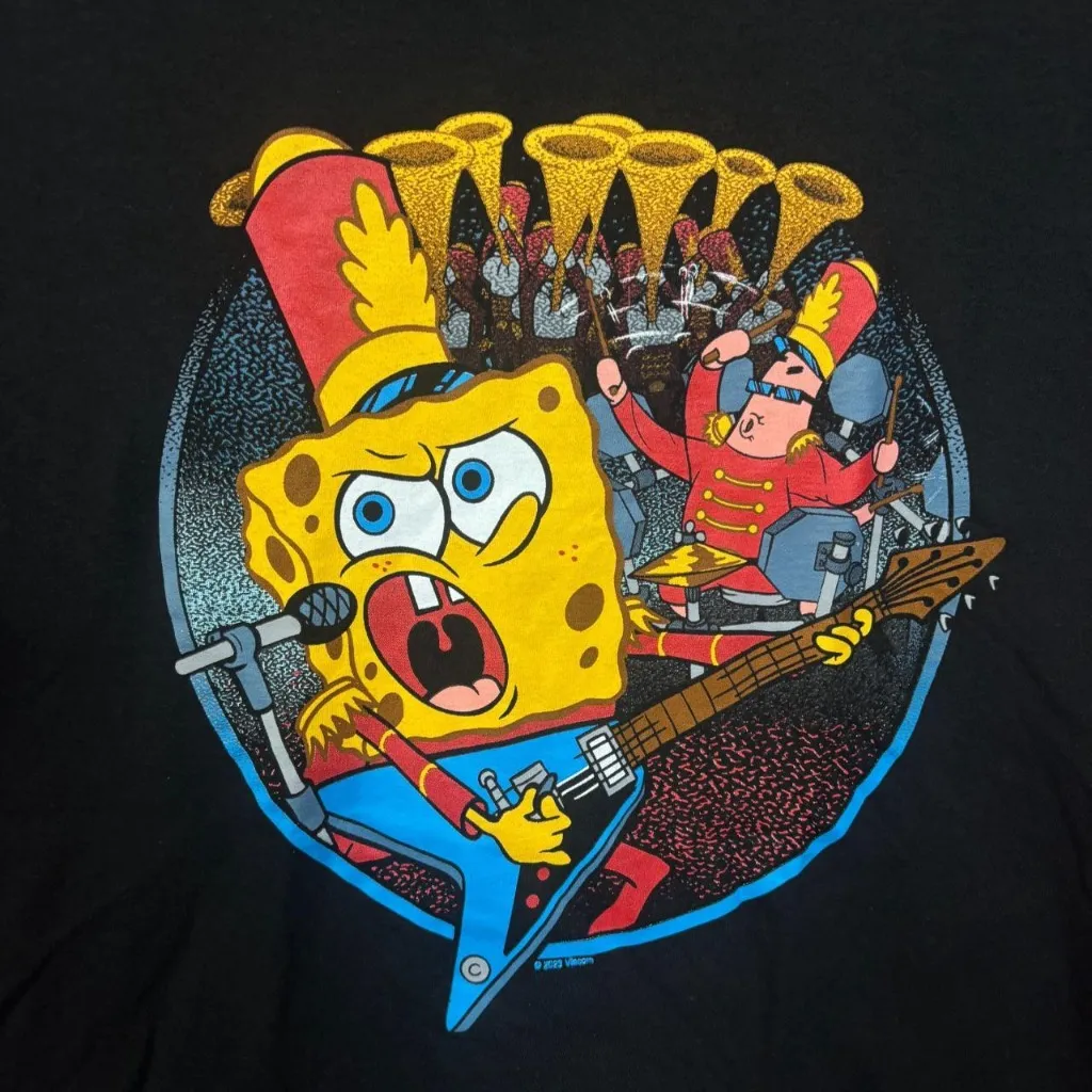 Spongebob Band Geeks Marching Band T-shirt size medium - Image 2