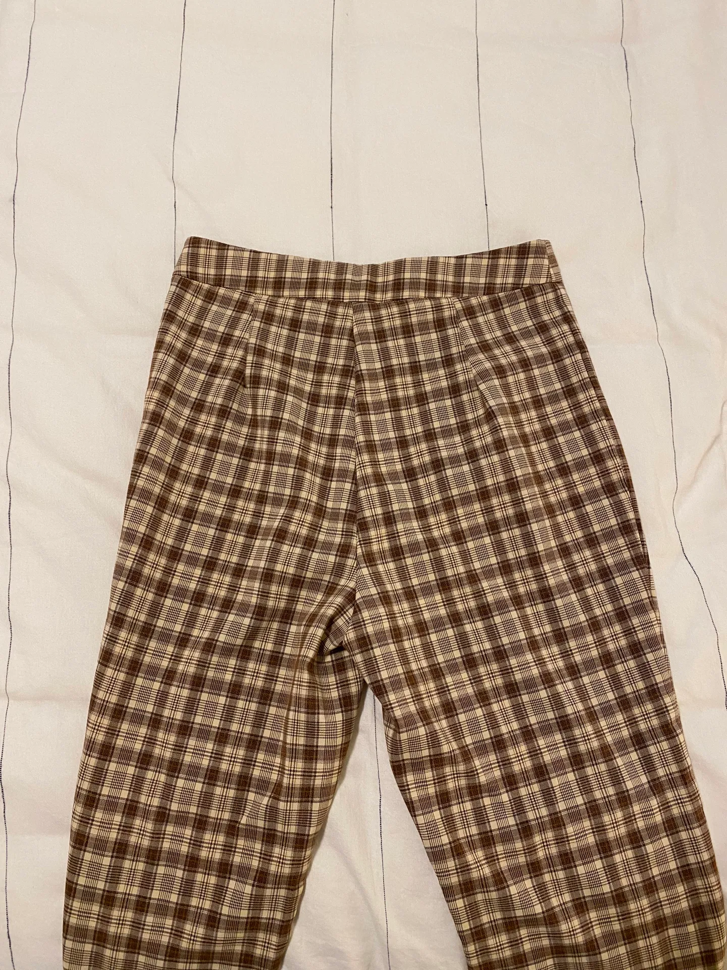 tan / brown plaid pants - Image 5