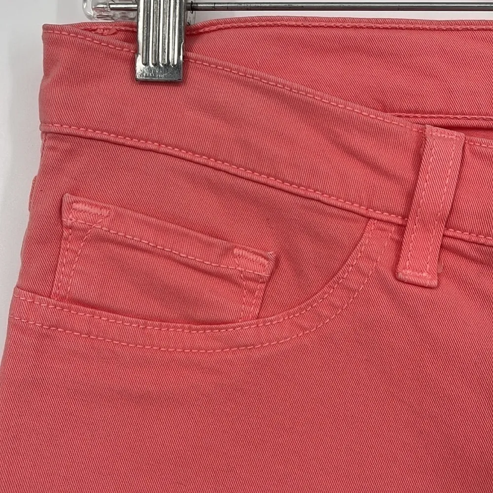 J Brand 811 Mid-Rise Skinny Jeans Coral Size 29 - Image 9