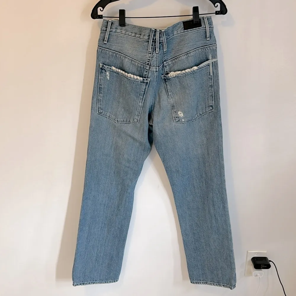 RtA Dexter Belted Jeans Clean Blue - Image 6