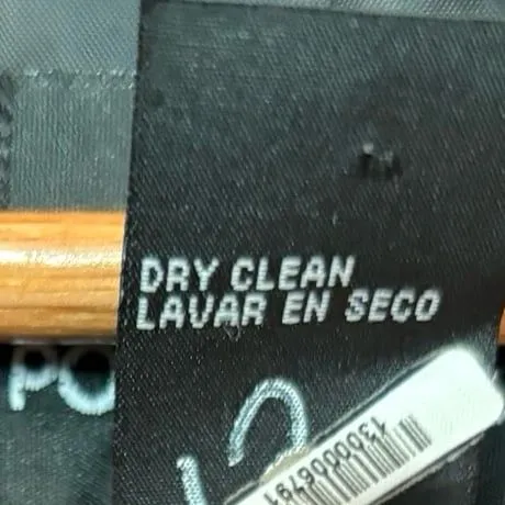 Positive Attitude Black Button Up‎ Front Midi Dress Size 12 - Image 7