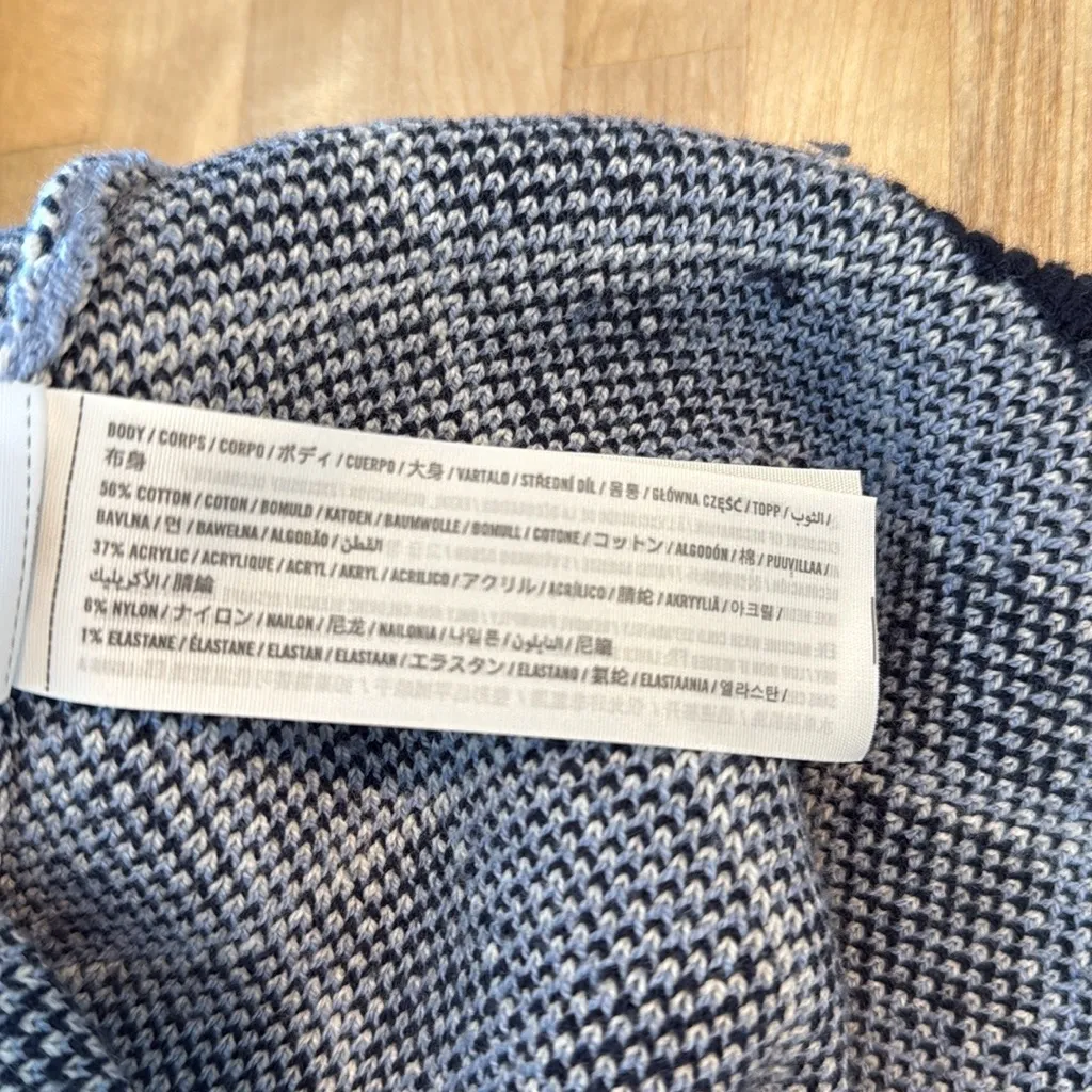 NWT Hollister Argyle Sweater Knit V-neck Dress, XS - Image 6