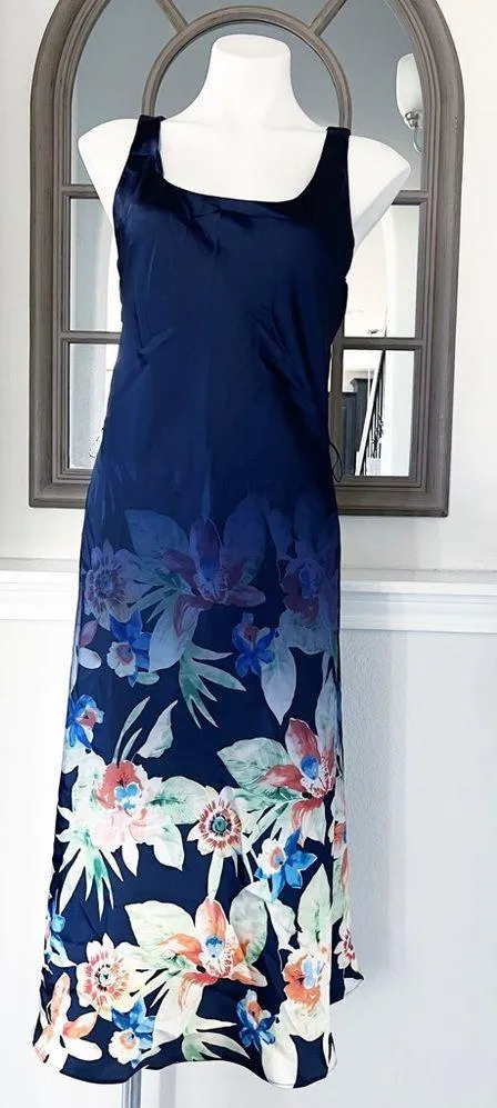 NEW L.Ralph Lauren Floral Charmeuse Dress, Size 6, New w/Tag Retail $225 , €229 - Image 5