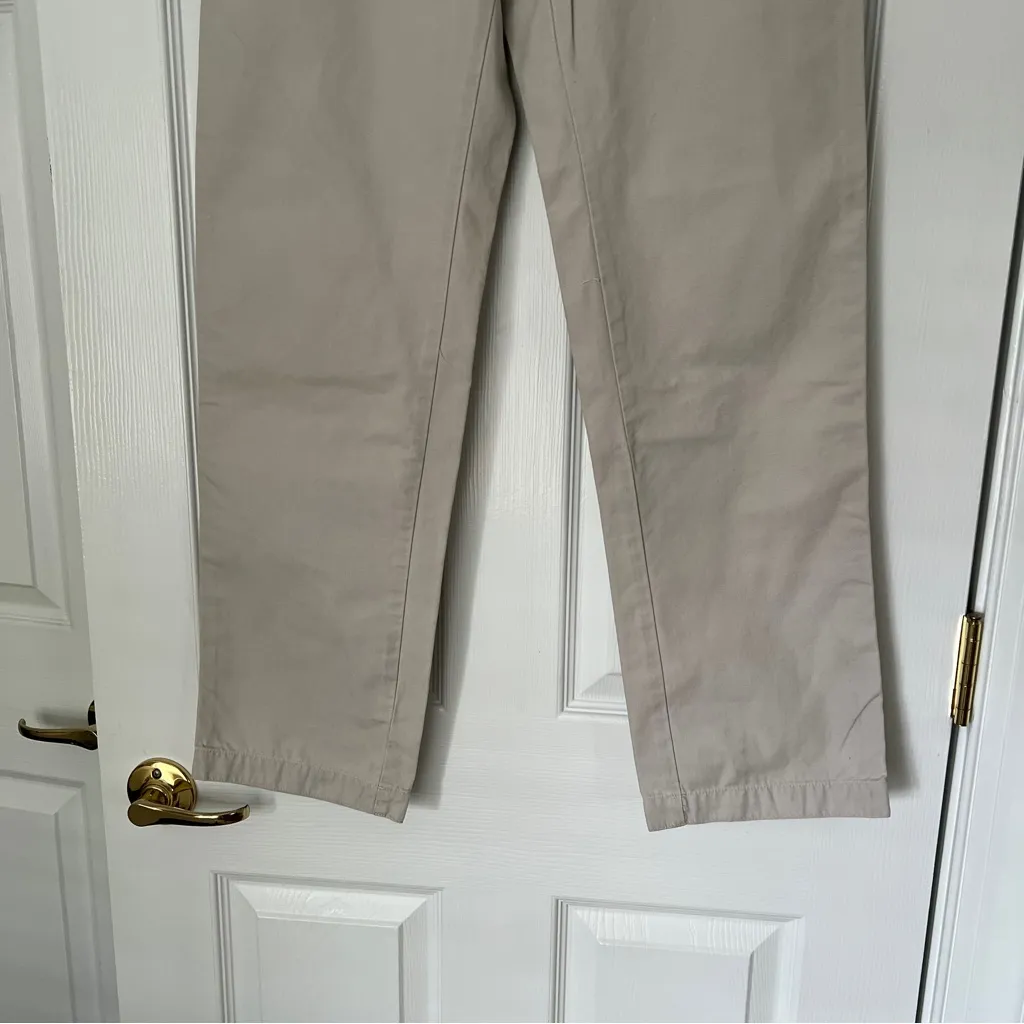 COLUMBIA khaki pants hiking cotton size 8 Tan - Image 13