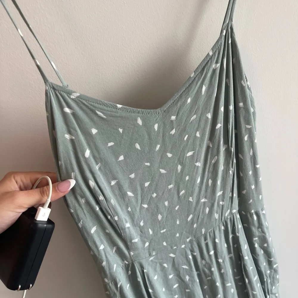 Lulus Sage Green Jumpsuit - Image 4