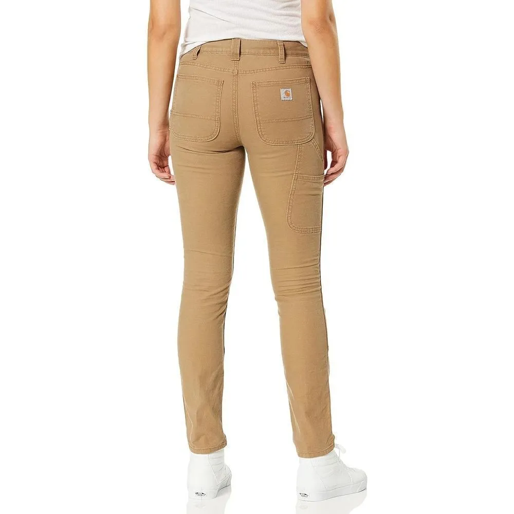 ✨Carhartt Women's Slim Fit Crawford Double Front Sz 8Tall Pant✨ - Image 2