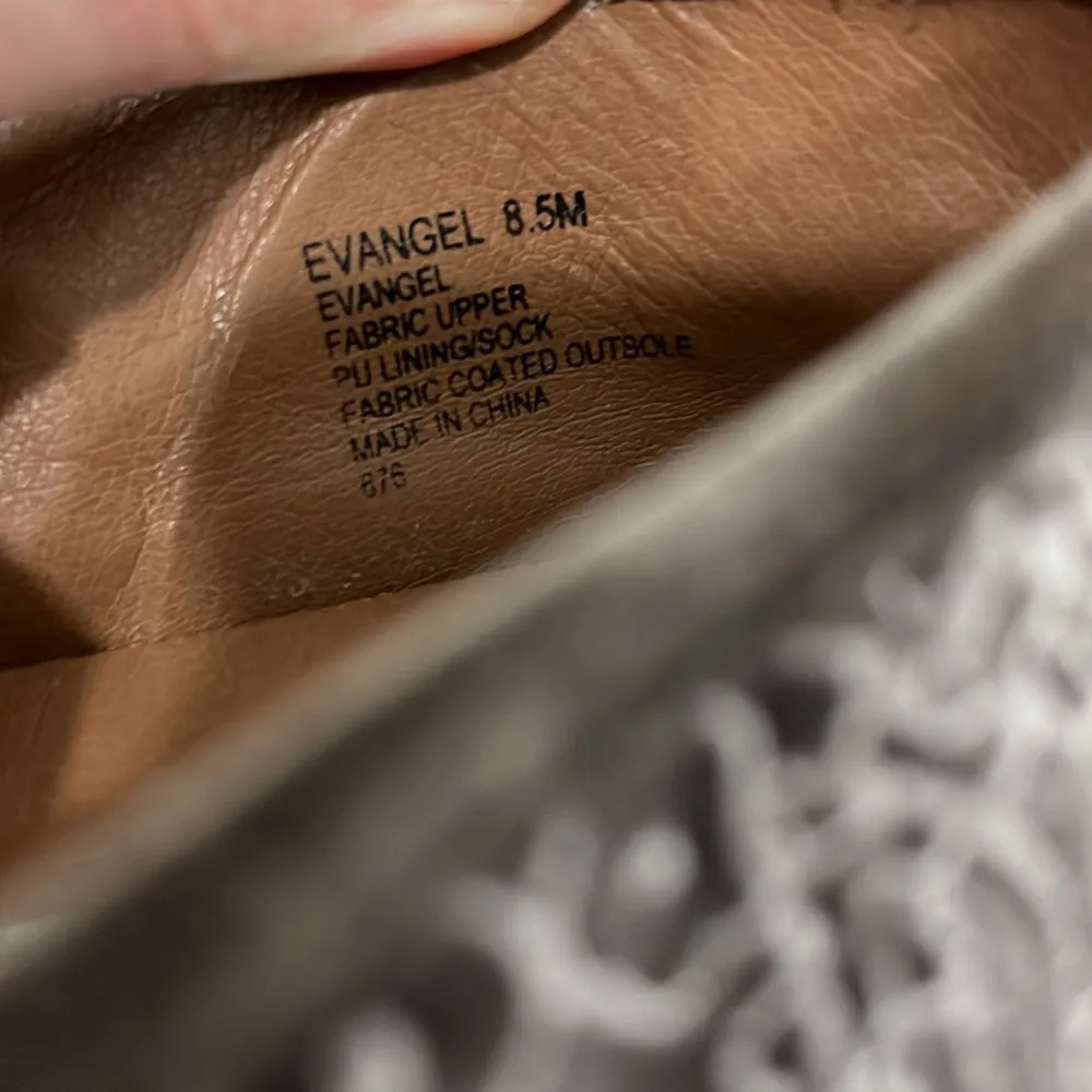 Steve Madden Size 8.5 Brown Velvet Brocade Evangel Slip On Loafers - Image 8