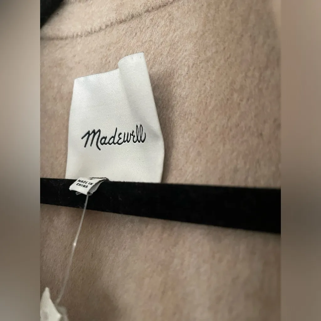 NWT Madewell Double-Faced Long Shirt-Jacket - Image 4