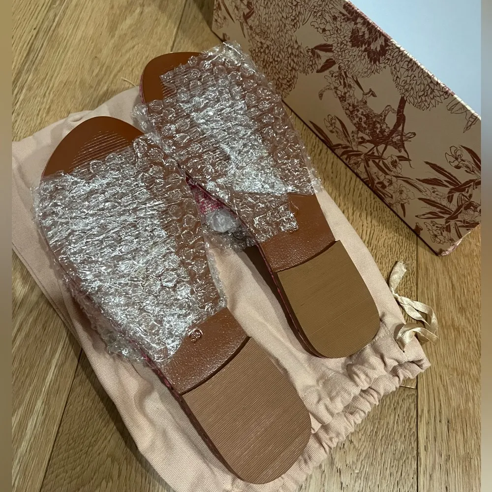 De Siena Destination slides Miami hand beaded sandals - Image 5