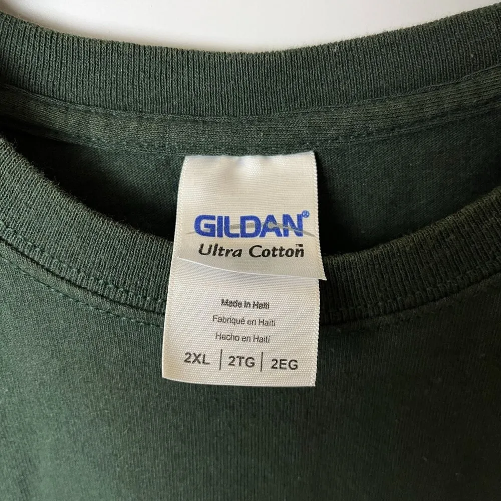 Jesus is Alive T Shirt Vintage Y2K Green 2XL XXL Christian Graphic Tee Cotton - Image 4