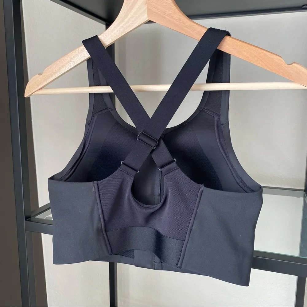 Adidas Lightly Padded Zip Sports Bra - Image 2