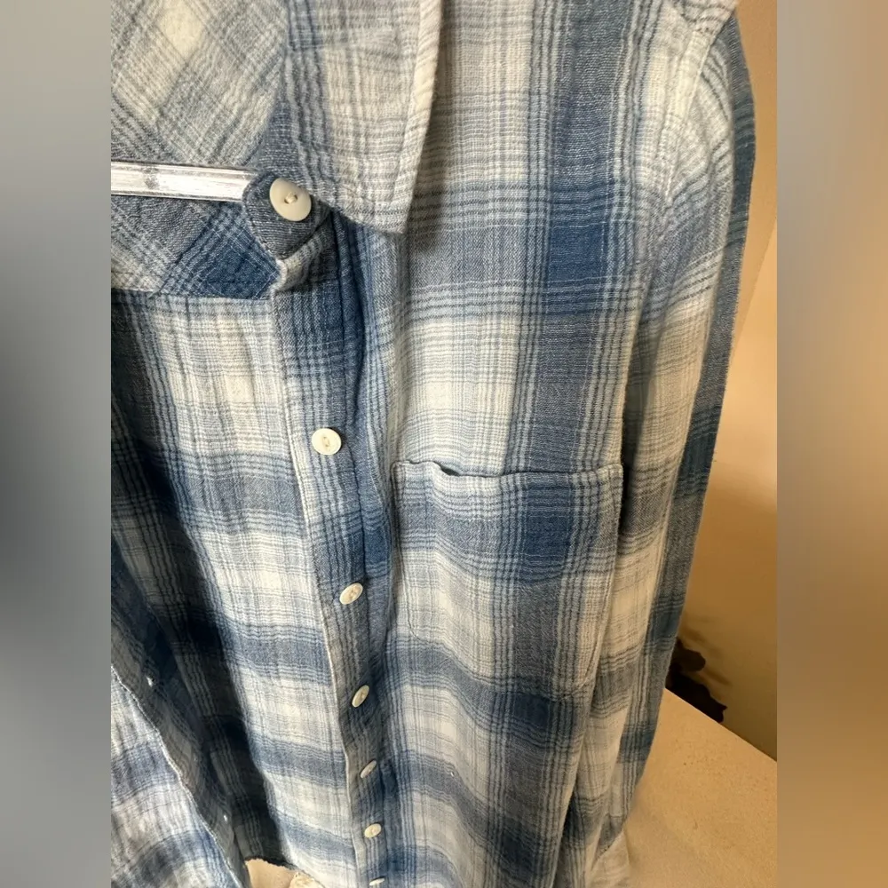 Faherty Malibu Shirt Blue - Image 5