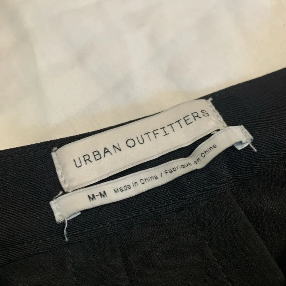 Katie Pleated Tennis Mini Skirt Size M Medium Black Staple - Image 3