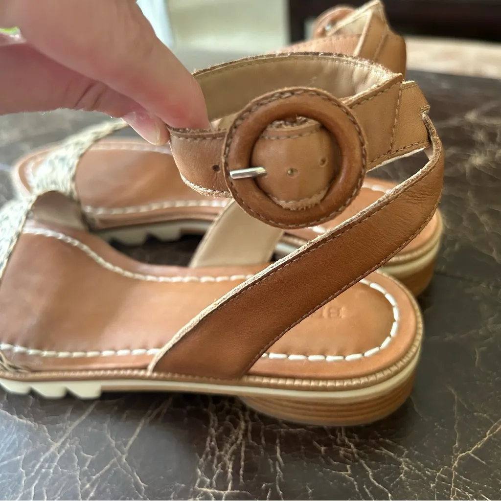 Anthropologie Bernardo Alexis Raffia Sandal - Image 4