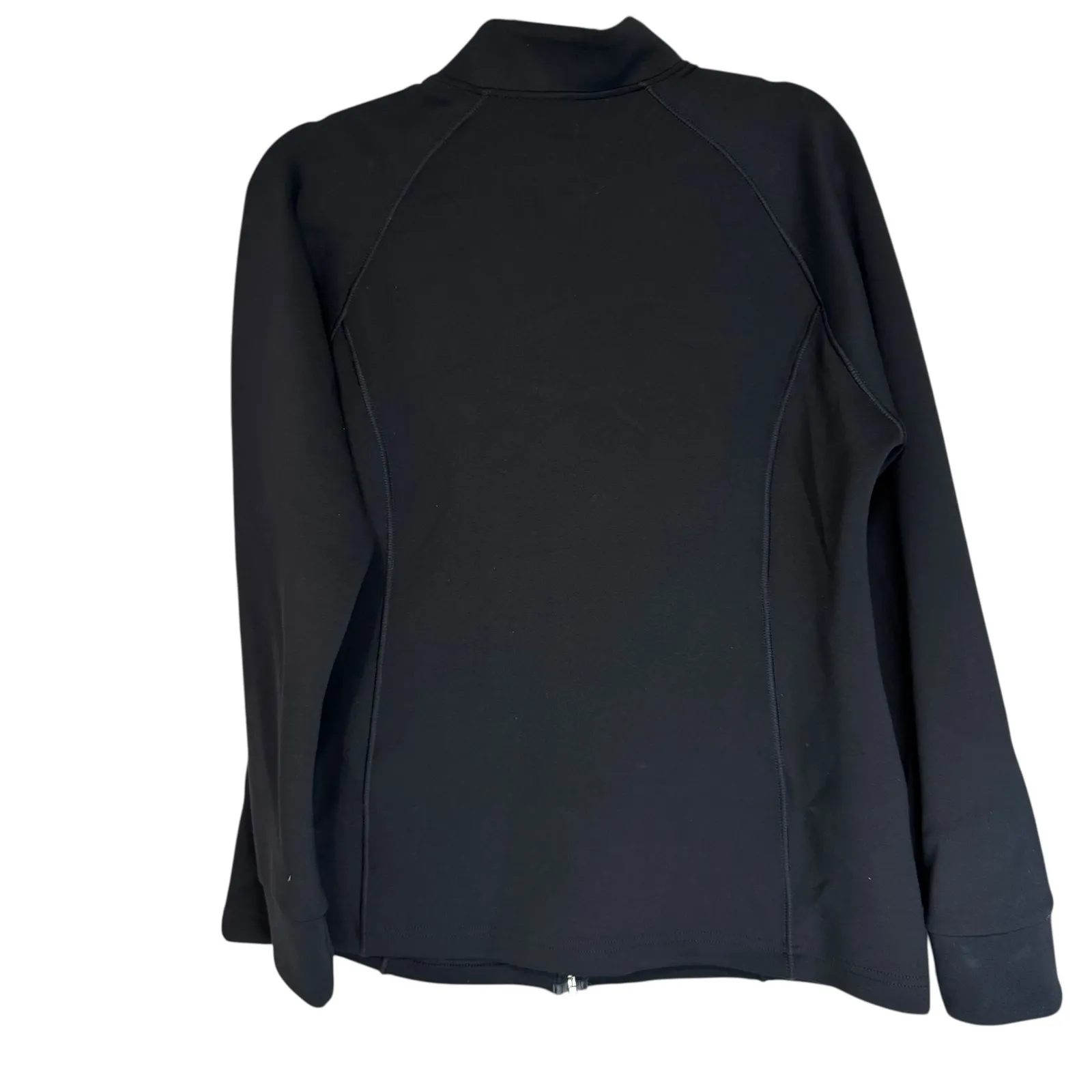 32 Degrees Heat Womens Black Full Zip Athletic Jacket Size L Lightweight Soft - Image 6