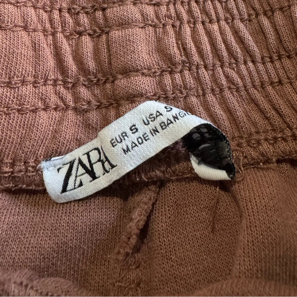 Zara Mauve Washed Interlock Sweat Set - Image 5