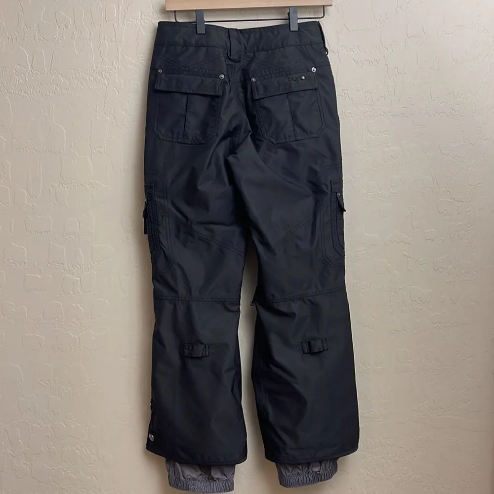 Burton Dry Ride Lucky Snowboarding Black Pants - Image 6