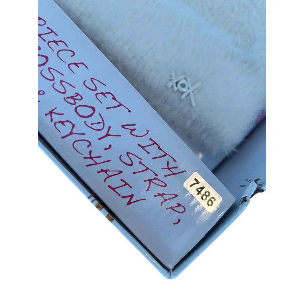 New in box Betsey Johnson 4-Piece Winter Set With Crossbody Bag Adjustable Strap - Image 8