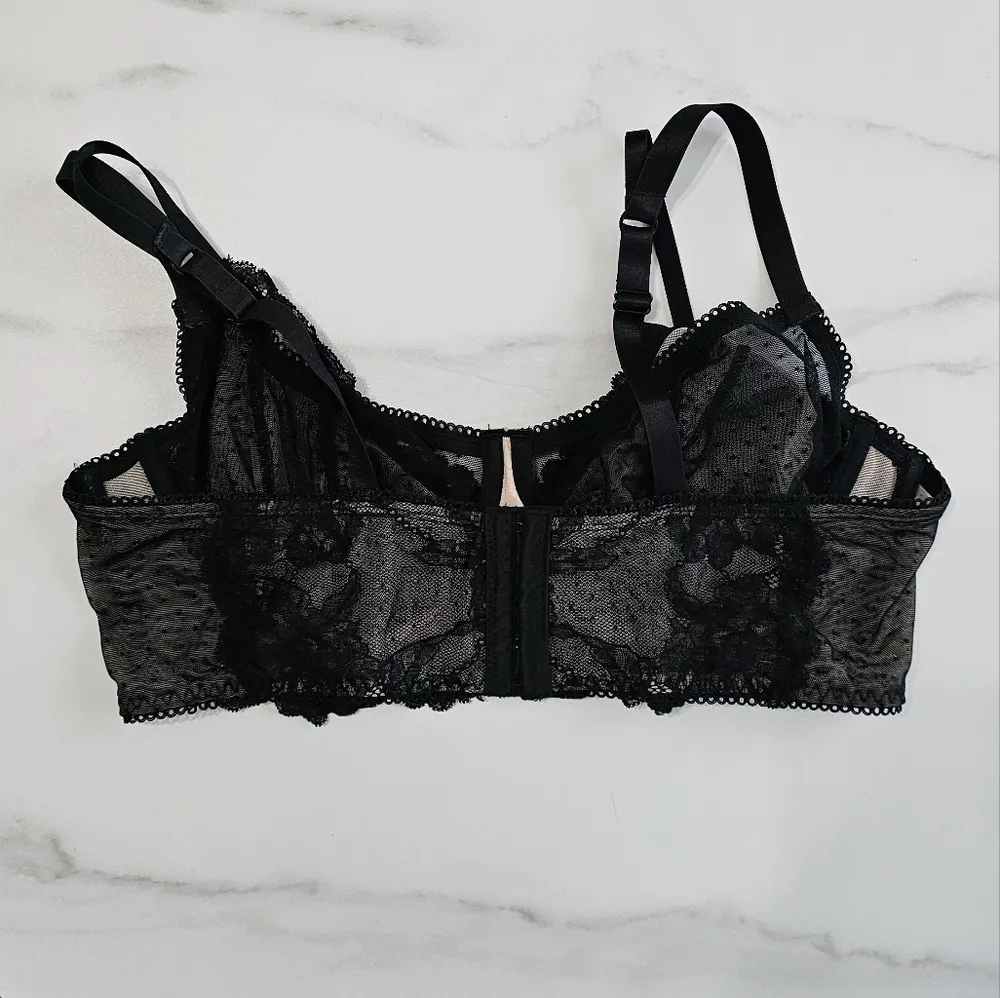 Torrid Dot Lace Underwire Bra - Image 7