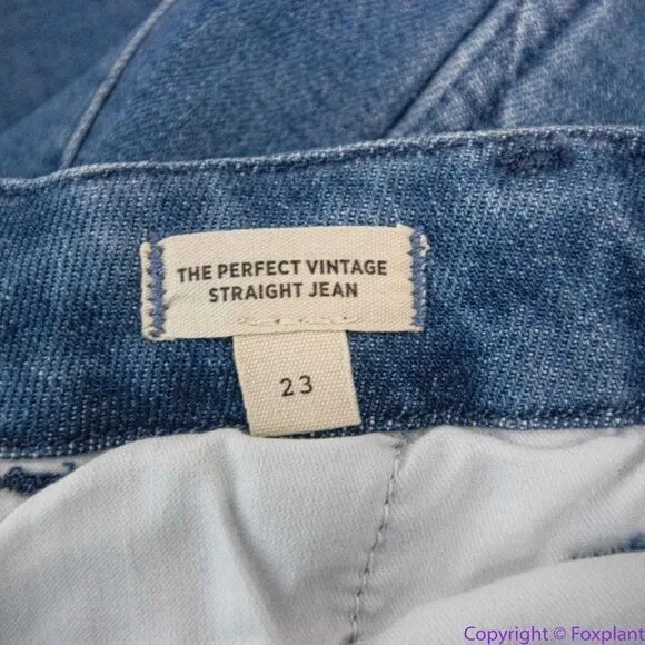 NEW Madewell‎ Perfect Vintage Jean in Medium Indigo Wash: Seamed Edition, 23 - Image 15