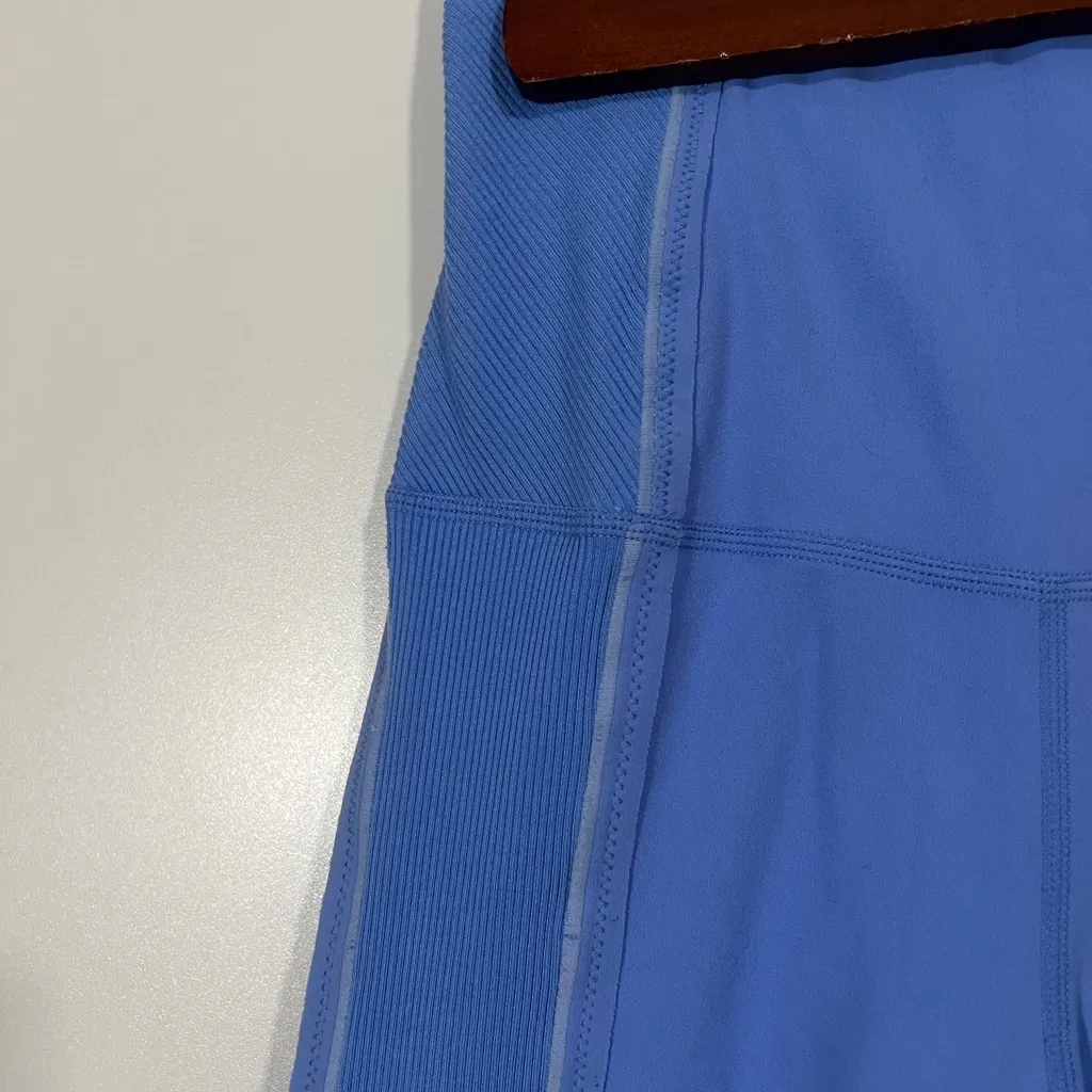 NEW Nike Yoga Luxe Women's Infinalon 7/8 Leggings - Periwinkle Blue XS - Image 5