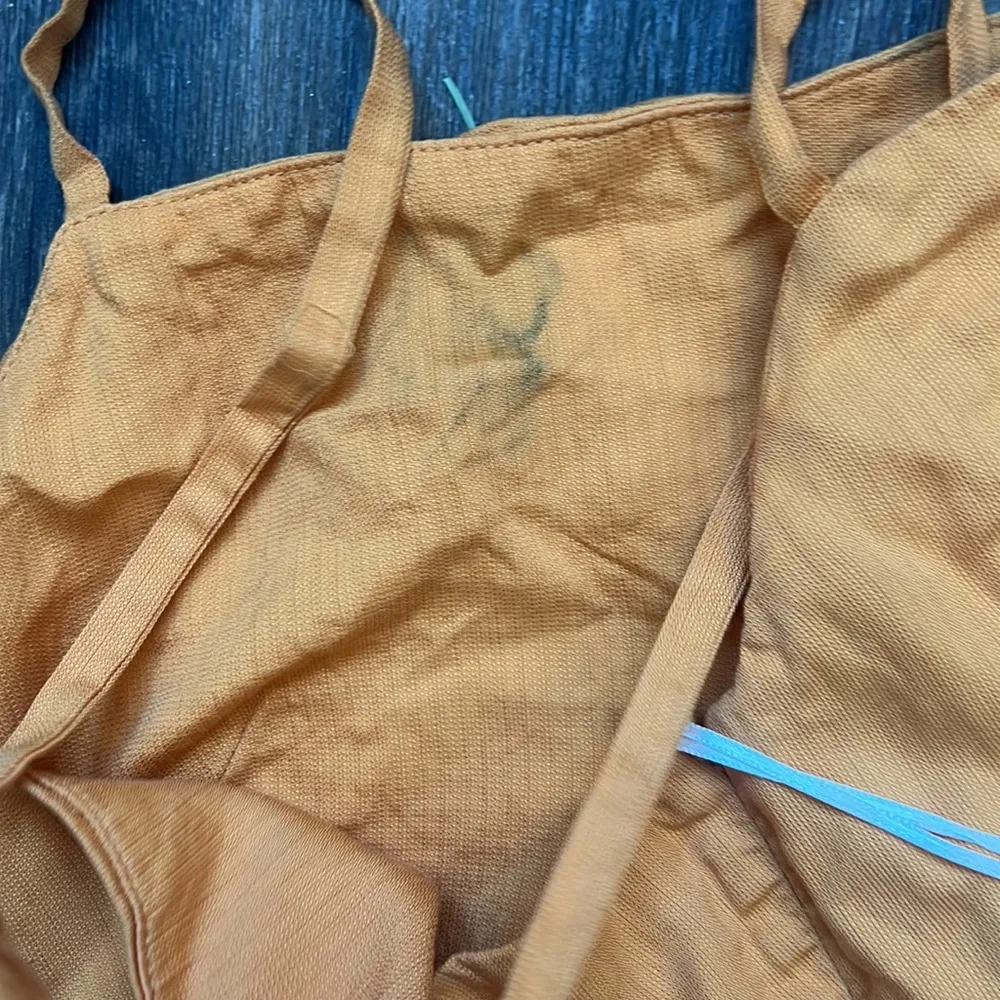 ZARA  Orange Dress - Image 5