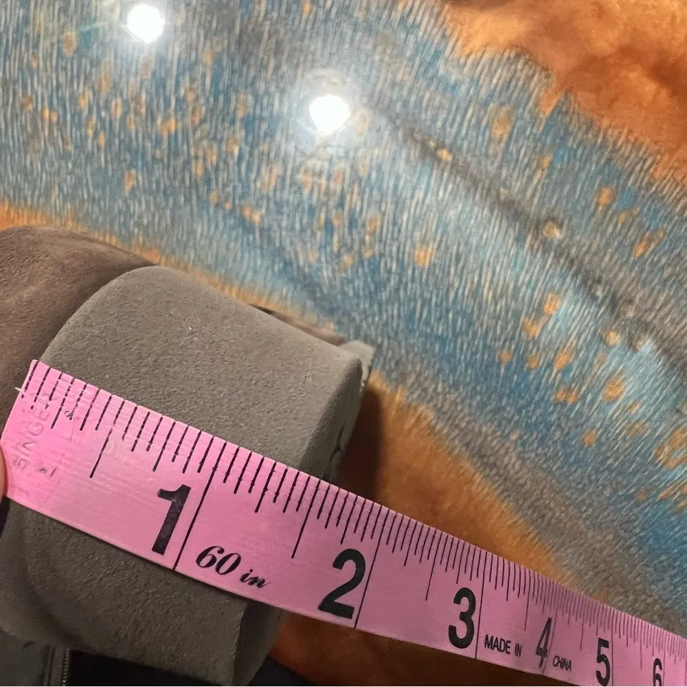 Mephisto Brown Leather Wedge Sandals size 39 - Image 10