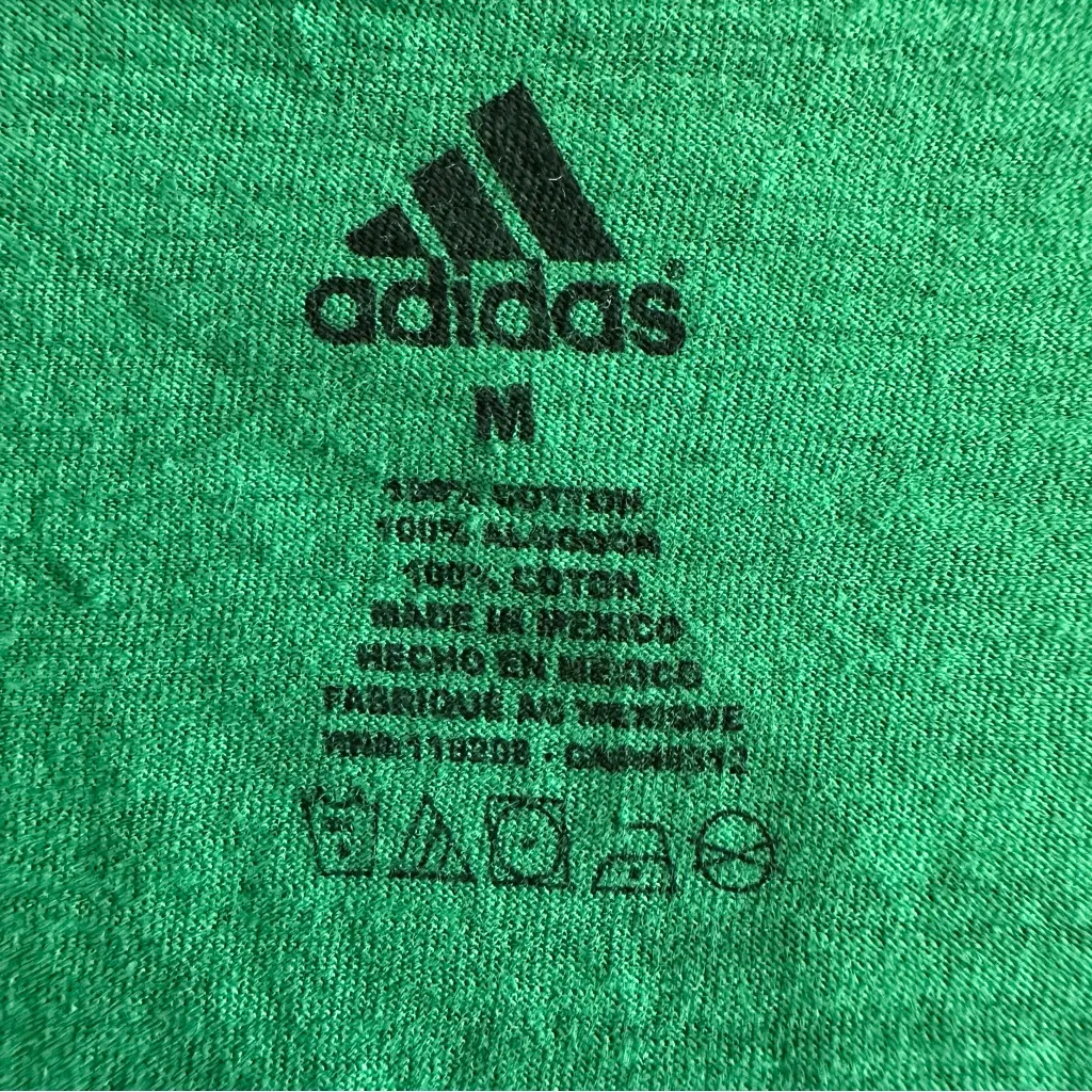 Adidas Boston Celtics Women’s Raglan Fitted Long Sleeve Tee Green Gray Size M - Image 7