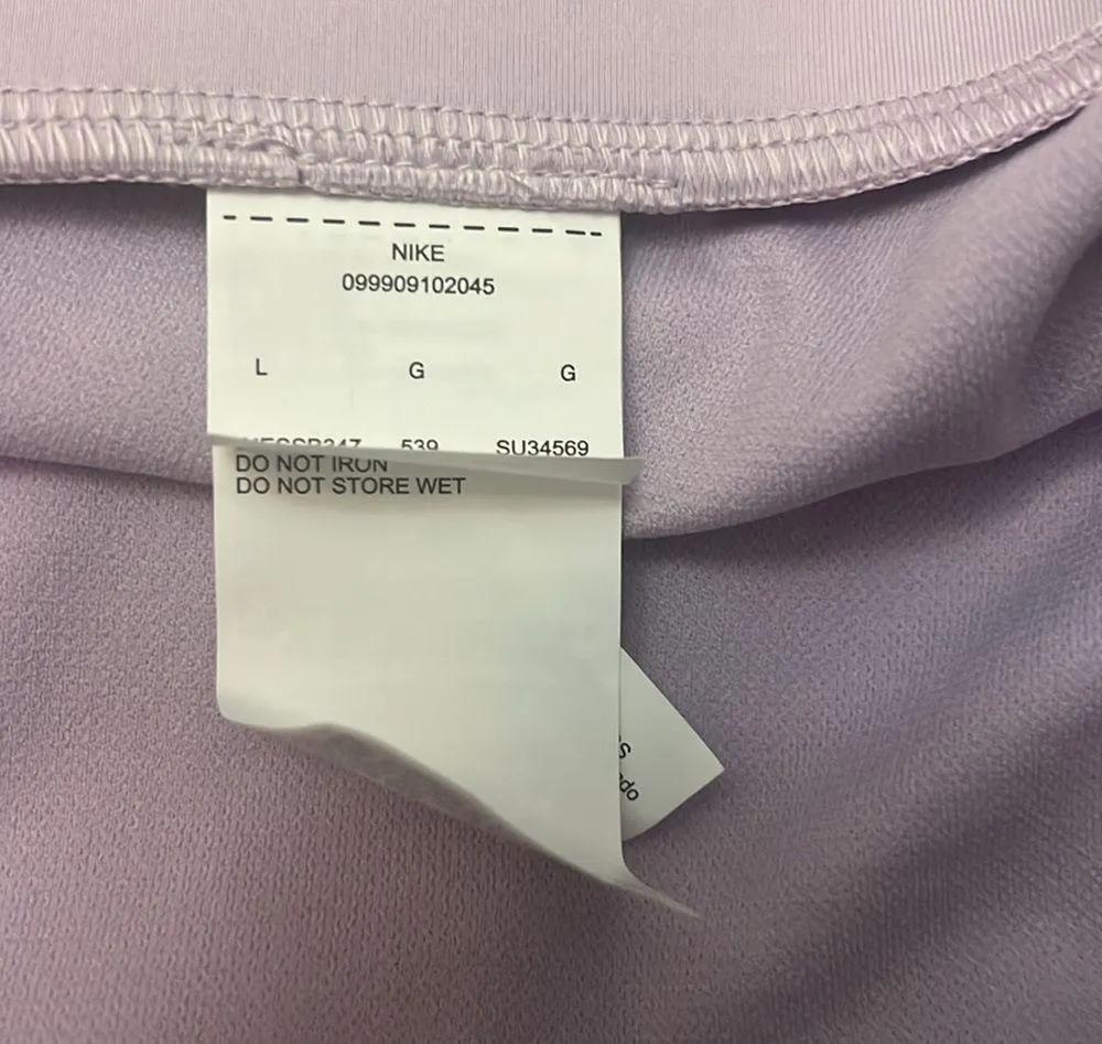 - Nike Essential High Waist Cheeky Bikini Swim Bottom - Lilac Large - Image 10