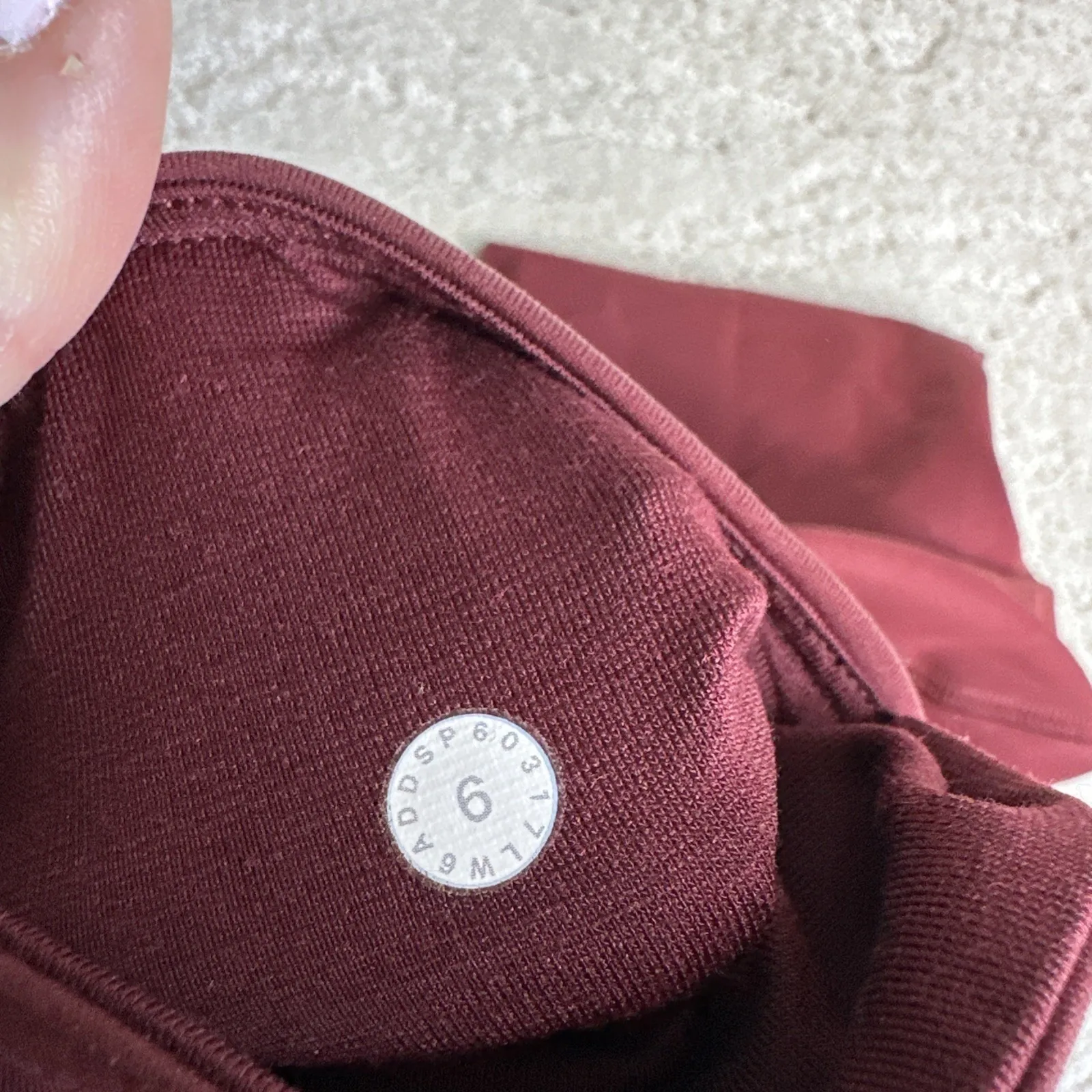 Women's Lululemon Size 6‎ Train Times Crop 17" Leggings Running Gym Athletic - Image 4