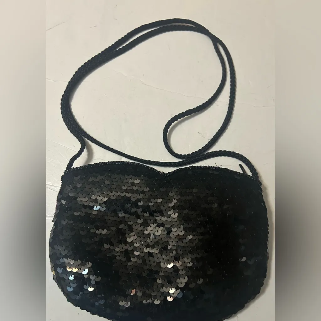 Multicolor Sequin Women's crossbody purse Red - Image 2