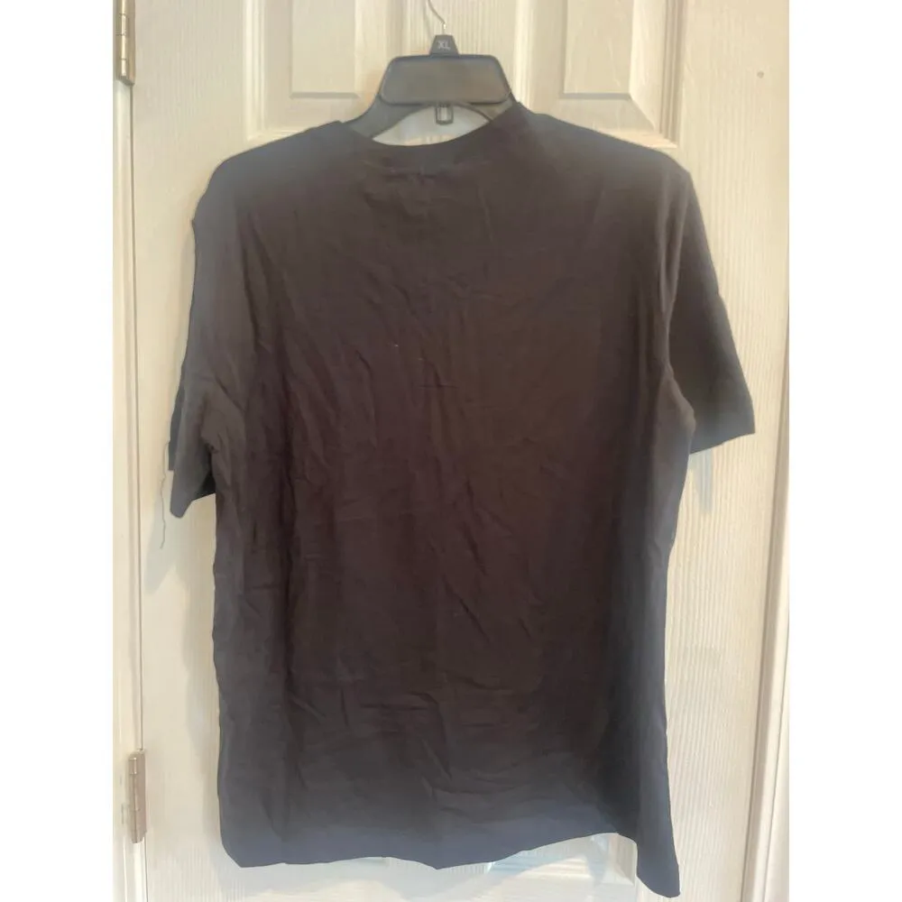 Love Moschino Black Short Sleeved  Tee, A73 - Image 2