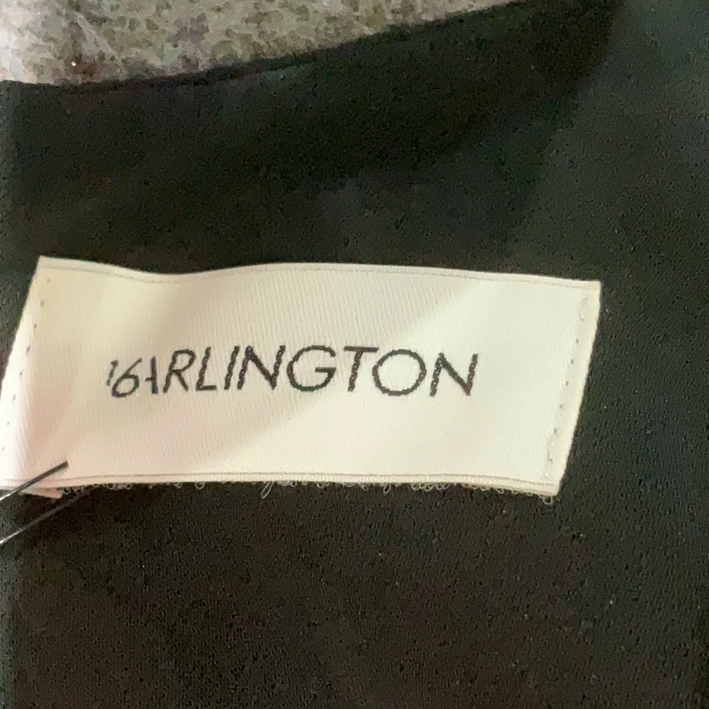 16arlington black Feather trim Top Size 2 - Image 6