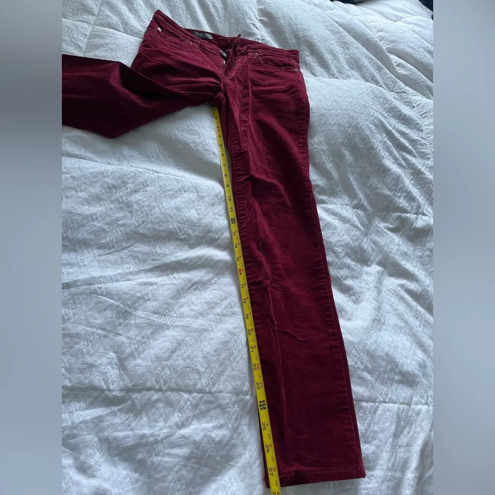 Kut from the Kloth Maroon Corduroy Pants - Image 3