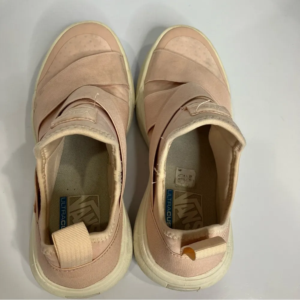 Vans Ultrarange pink slip on sneakers unisex sizing - Image 7