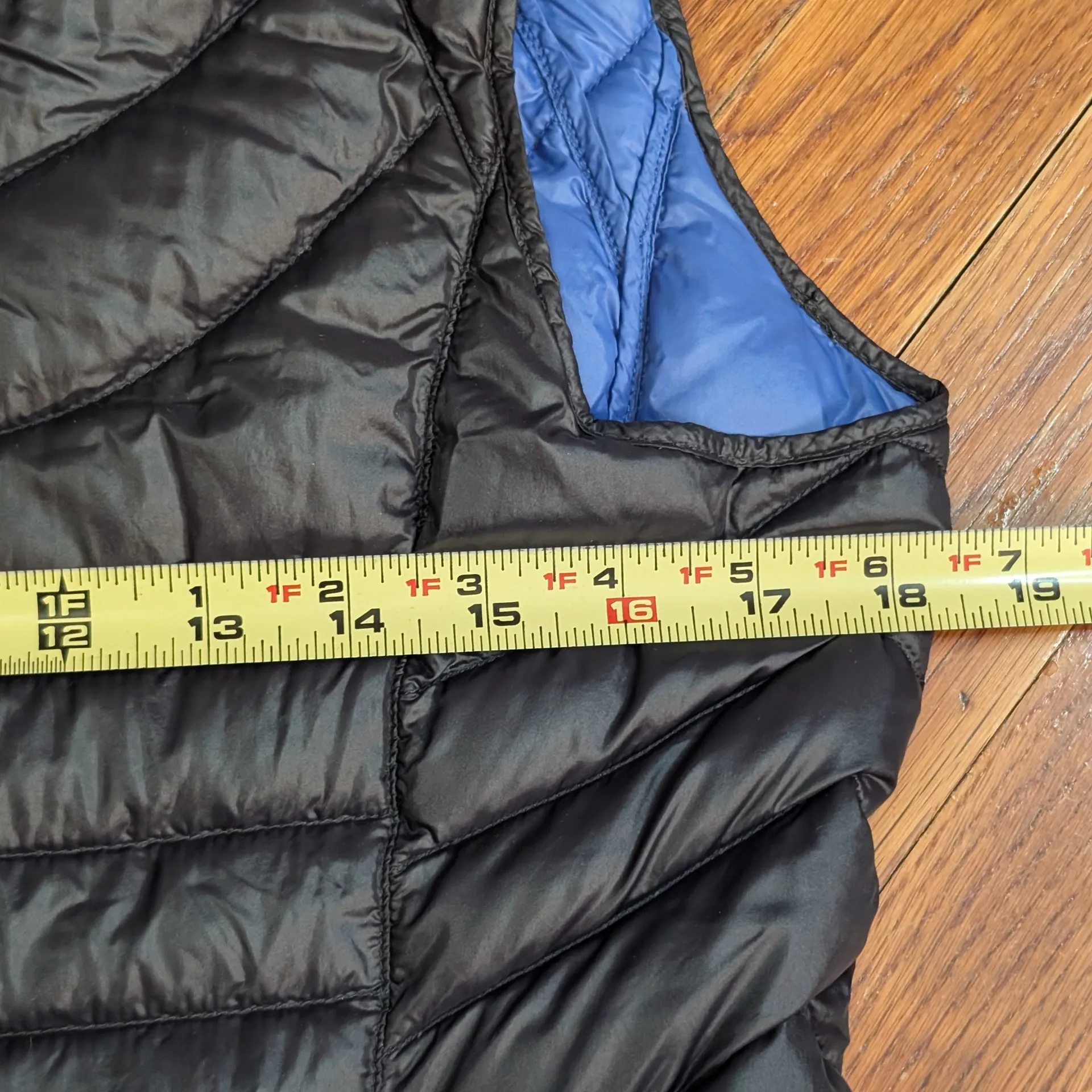 Bernardo Vest Womens Small Black Jacket Puffer Goose Down Quilted Outdoors Coat* - Image 6