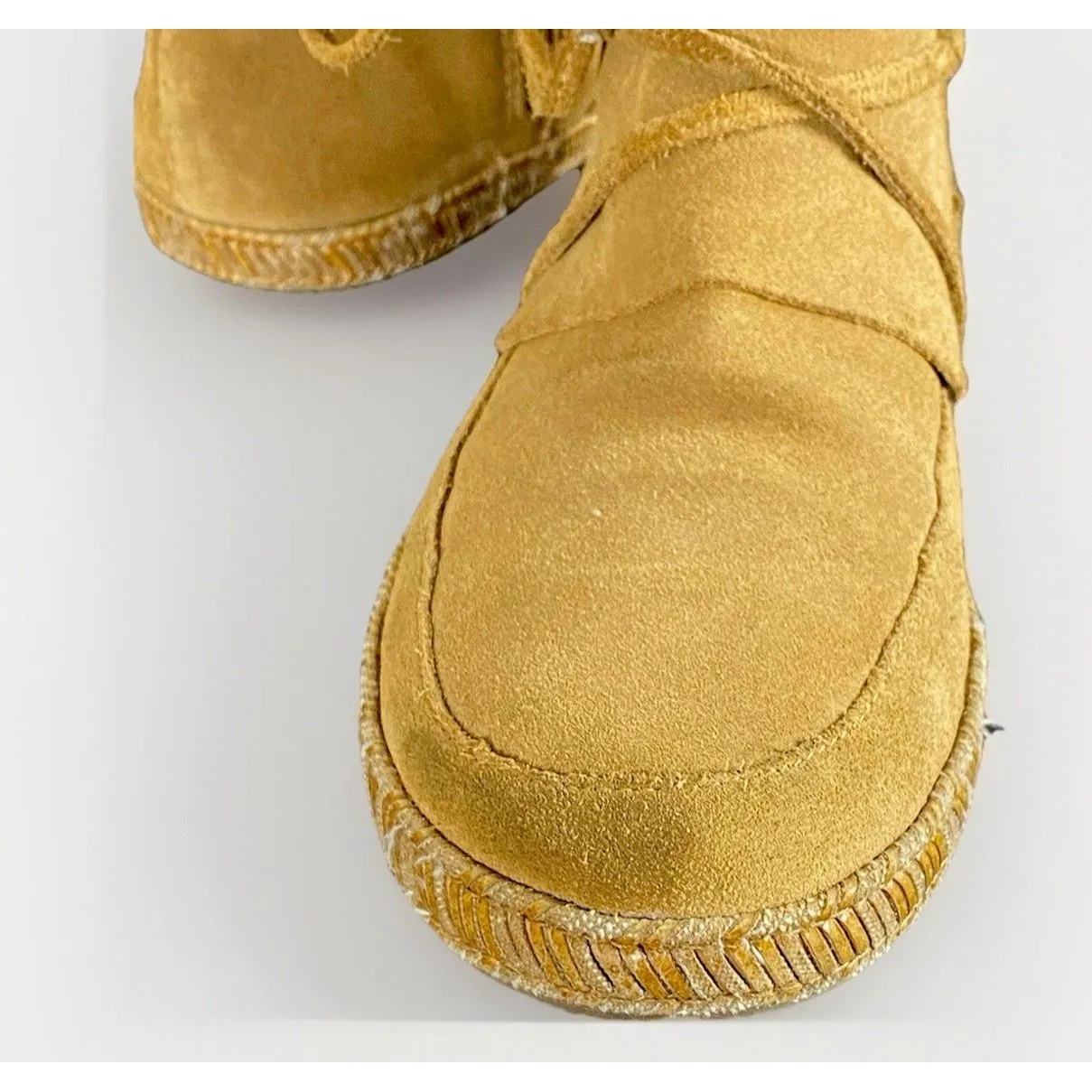 UGG Australia Reid Women Chestnut Slate Ankle Boot 1019129 Suede Bootie Size 7 - Image 4