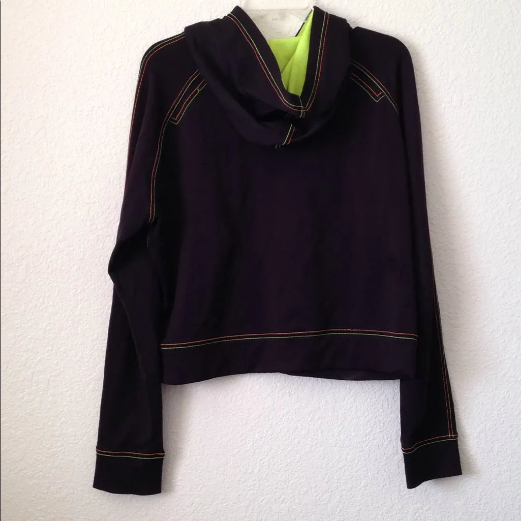 FINAL MARKDOWN SEND OFFERS Ladies' i.e. relaxed Hooded Zip Front Jacket xlp Black Size undefined - Image 6