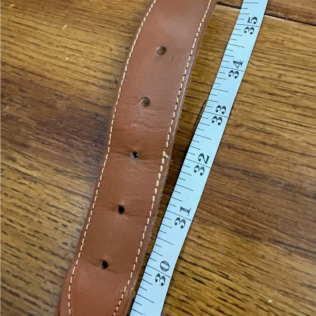 Genuine Leather Guatemala Woven Belt Boho Ethnic Size Large Boho Western Belt Brown - Image 6