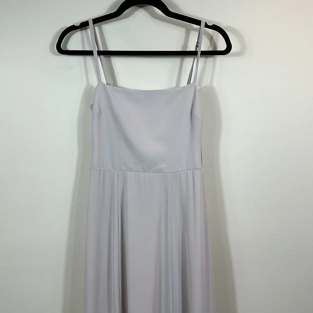 Show Me Your Mumu Lauren Tie Maxi Dress Show Me The Ring Crisp Small SR46 - Image 3