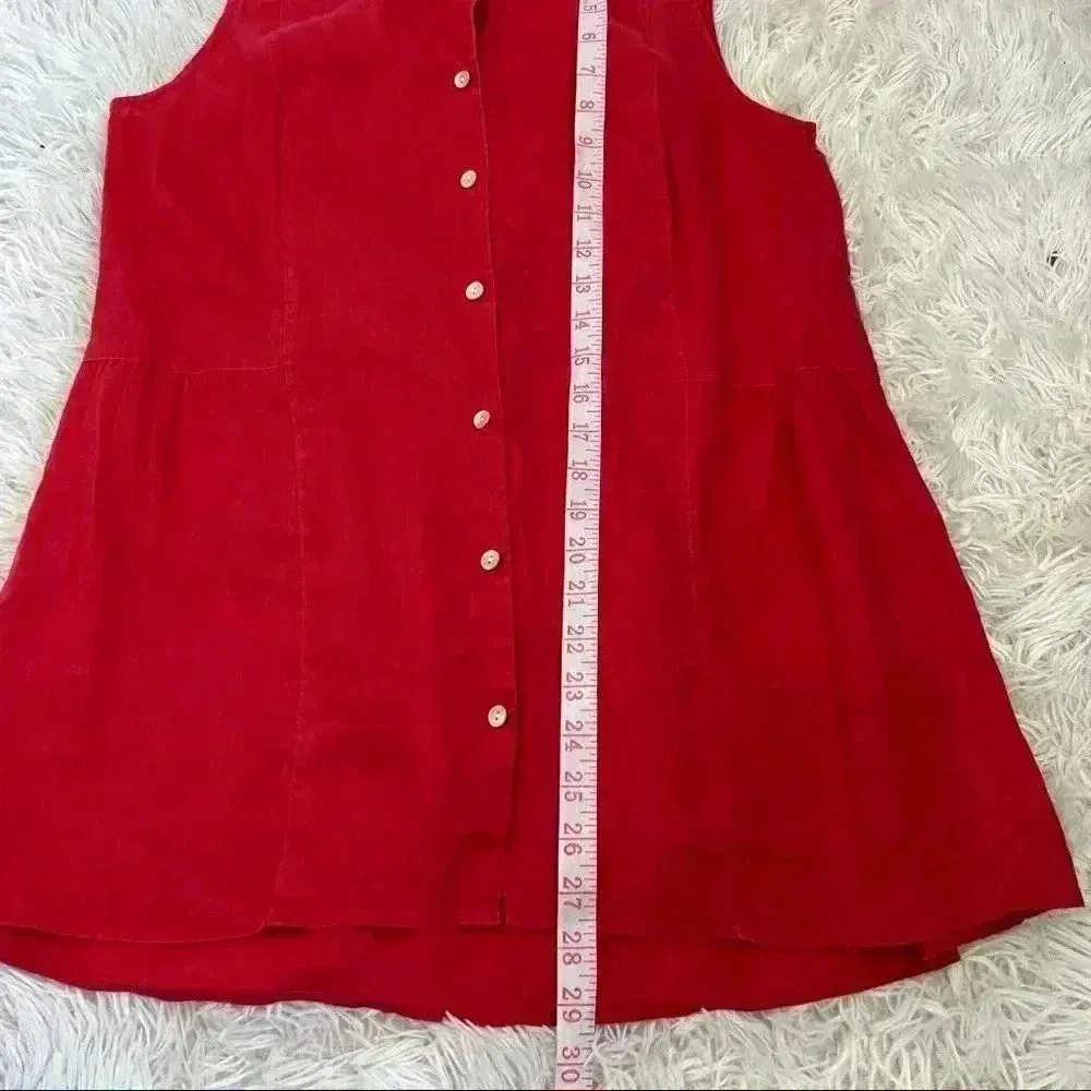 J Jill Love Linen Top Women's Size Xs - Image 9