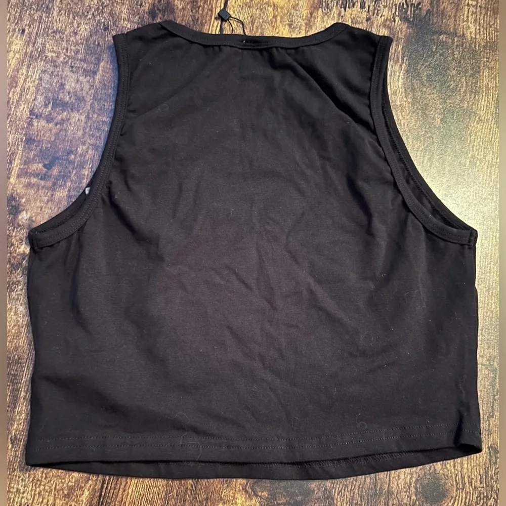 Shein X | juniors cropped tank top. Size: M - Image 2