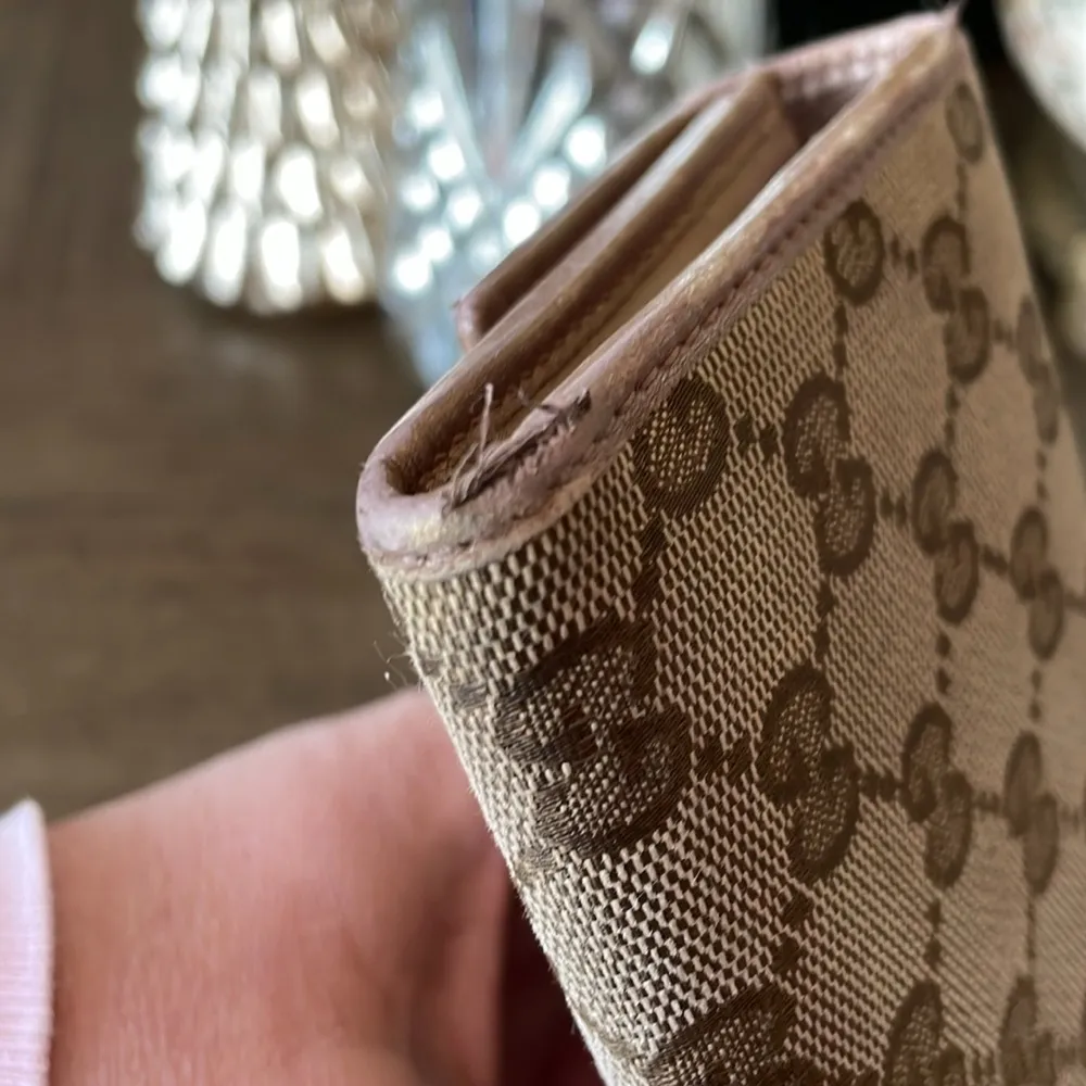 Gucci Canvas GG Continental Wallet - Image 4